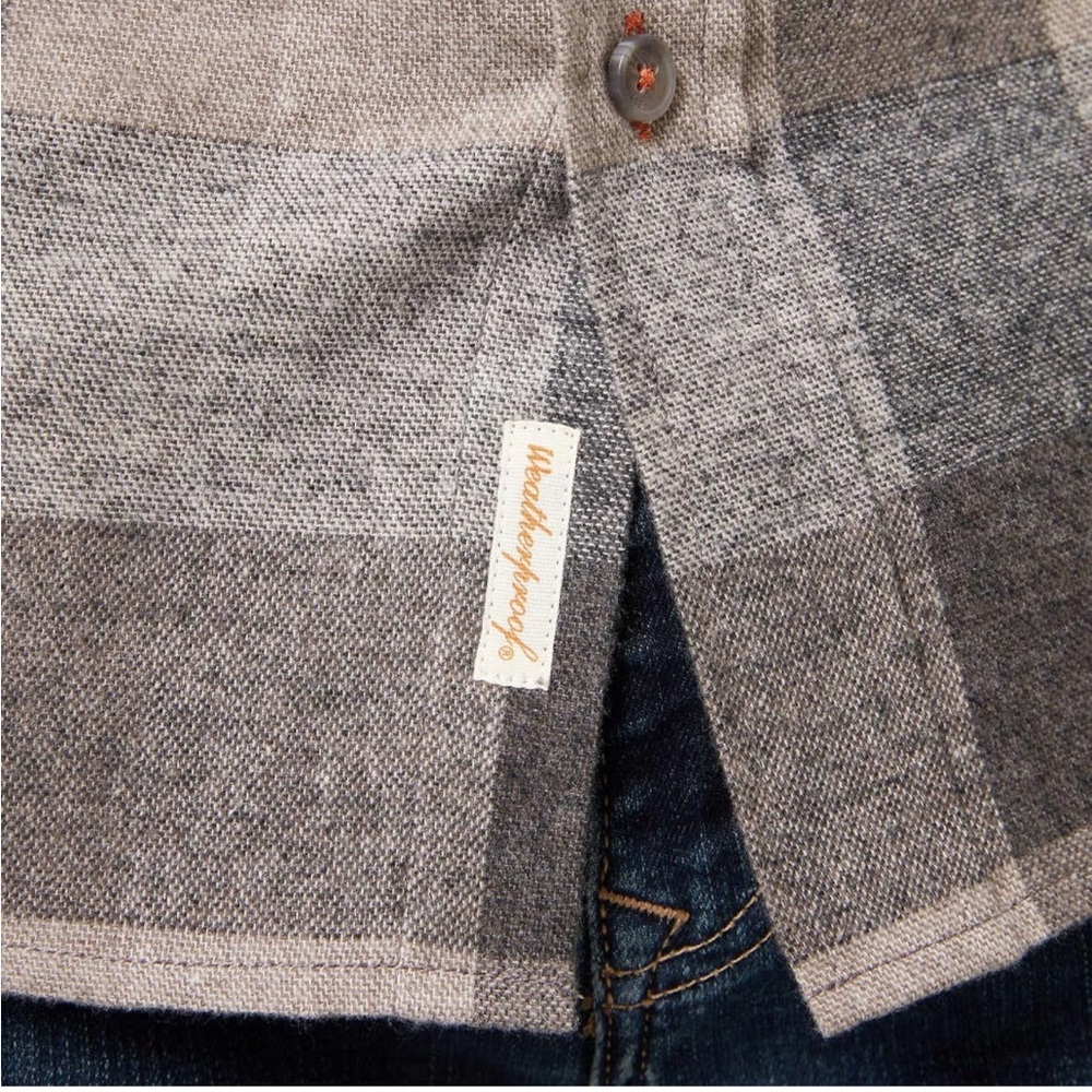 NWT Weatherproof gray casual button down | L - Picture 3 of 12